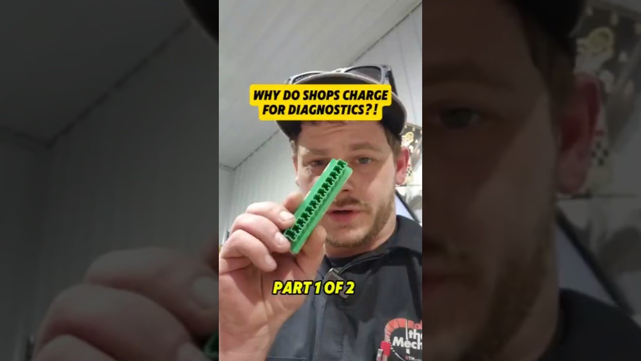 Why do shops charge for Diag time?! 1 of 2 #shorts #mechaniclife #robthemechanic #diagnosis #viral