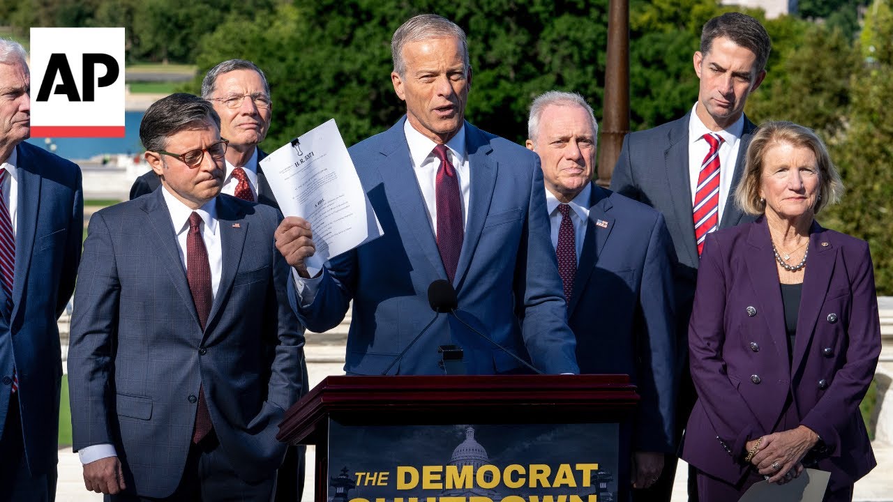 Republicans blame Democrats for the government shutdown