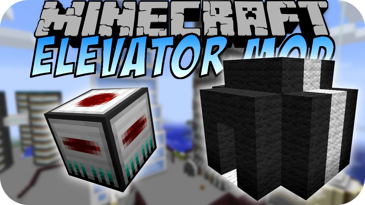 Minecraft ELEVATOR MOD (Aufzug/Fahrstuhl) [Deutsch]