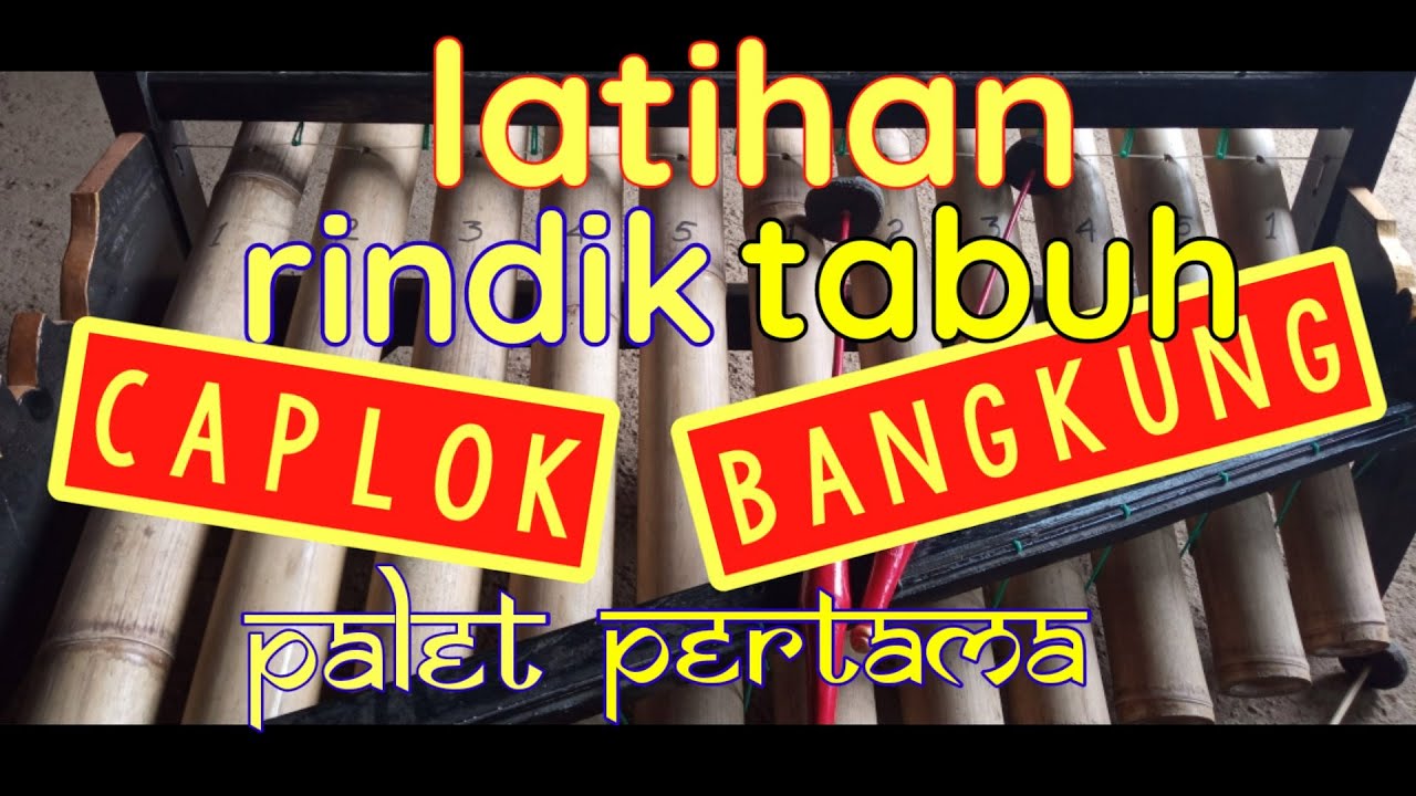Belajar Rindik Bali Untuk Pemula - Tabuh Caplok Bangkung - Bagian 1 Rindik Saih Batoen Timboel