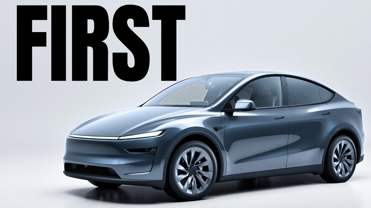 First Frost Blue Tesla Delivery (to Showroom)