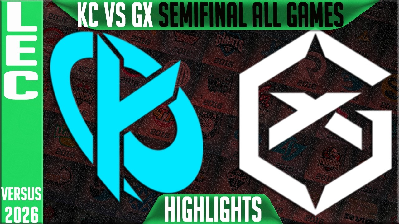 KC vs GX Highlights ALL GAMES | LEC Playoffs 2026 Semifinal | Karmine Corp vs GiantX