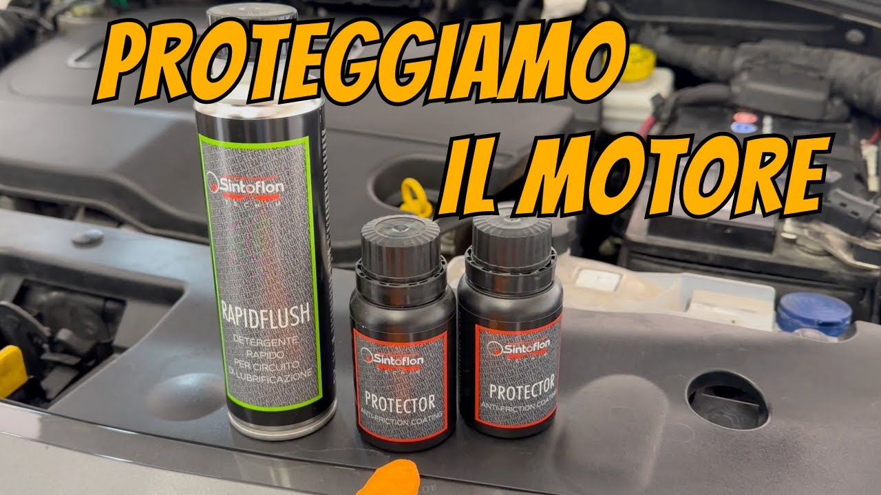PROTEGGIAMO IL MOTORE - FLUSH E TRATTAMENTO ANTI ATTRITO DELLA SINTOFLON