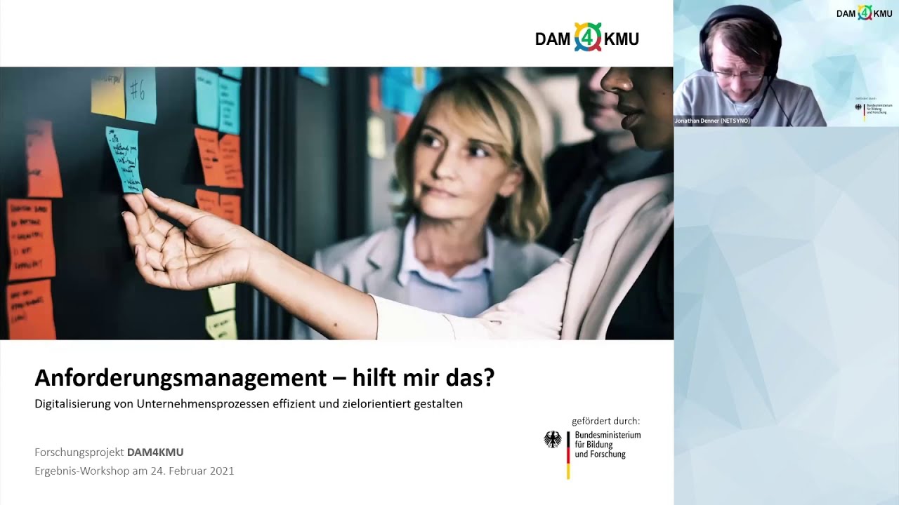 Anforderungsmanagement &ndash; hilft mir das? &ndash; Digitalisierung von Unternehmensprozessen in KMUs