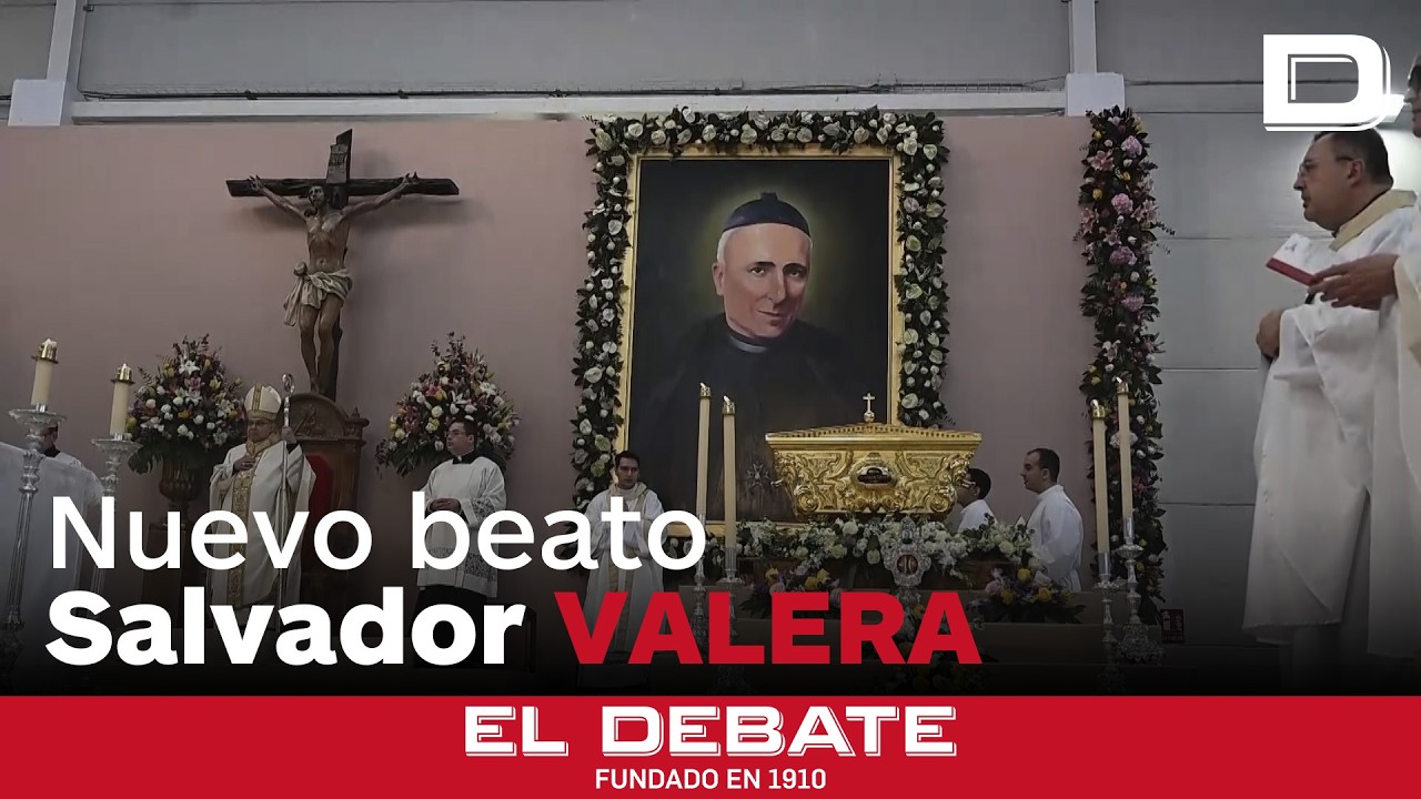 La ceremonia de beatificación del nuevo beato Salvador Valera, en menos de cinco minutos