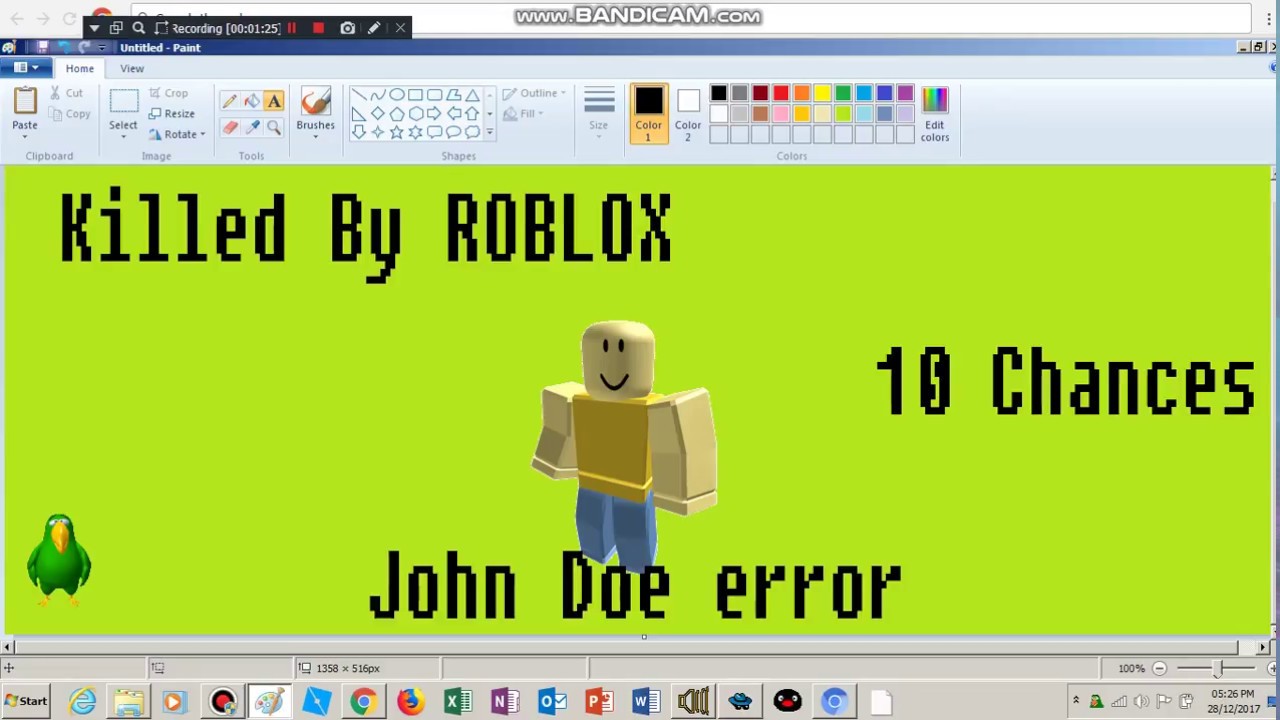 Peedy Gets a John Doe Error