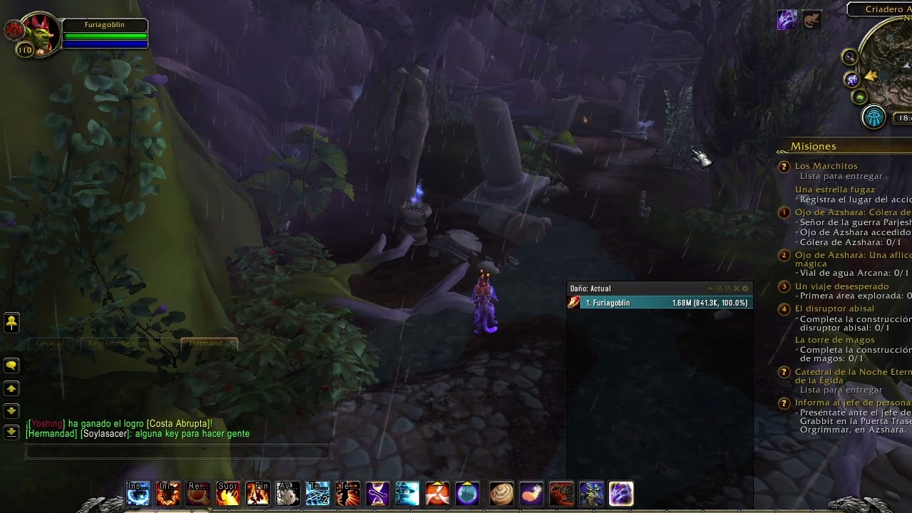 Uwow Legion Instalacion, utilizacion addon token semanales y miticas por temporada