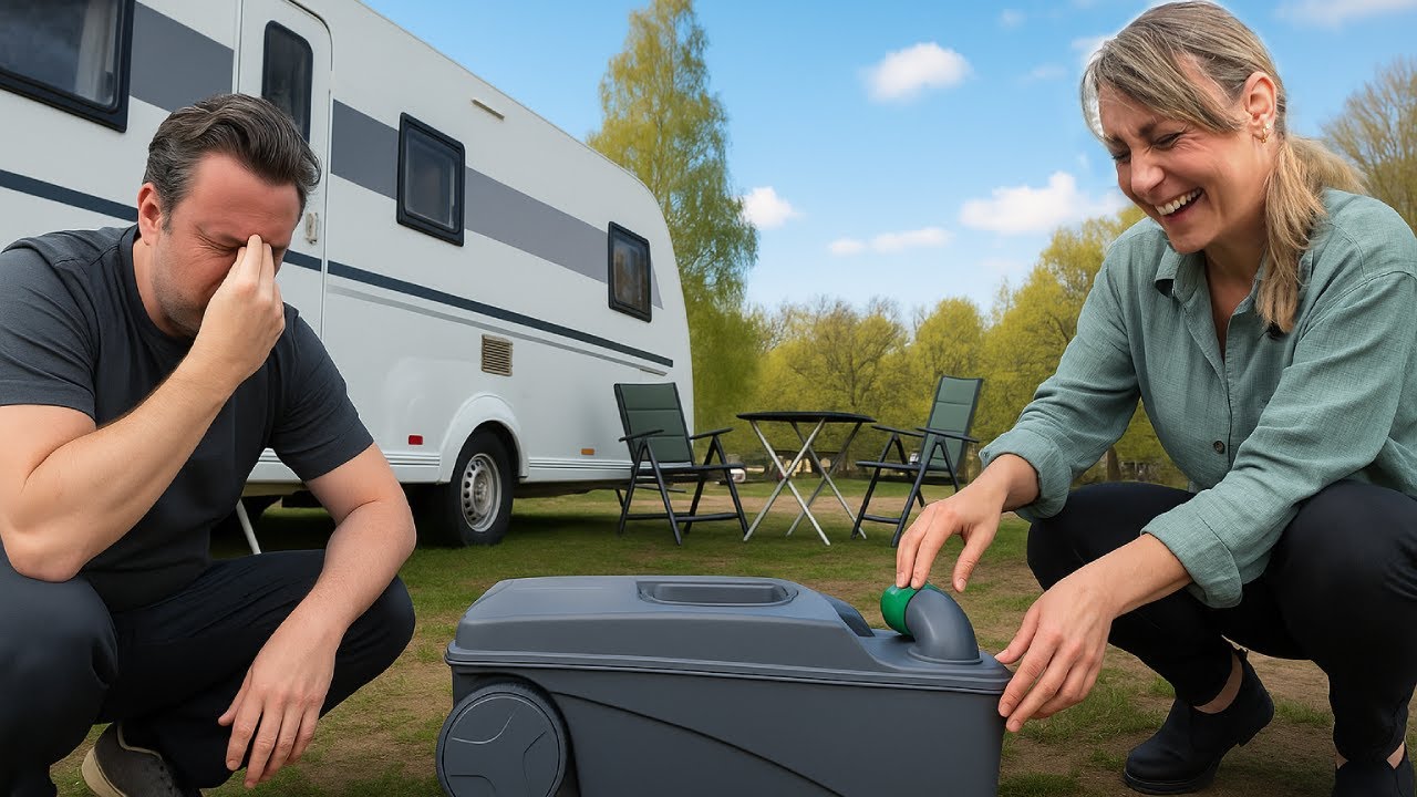 Erstes Mal Camping im NEUEN Wohnwagen 😍 Adria Adora 613PK! 🚐 Unser Oster-Abenteuer 🐰