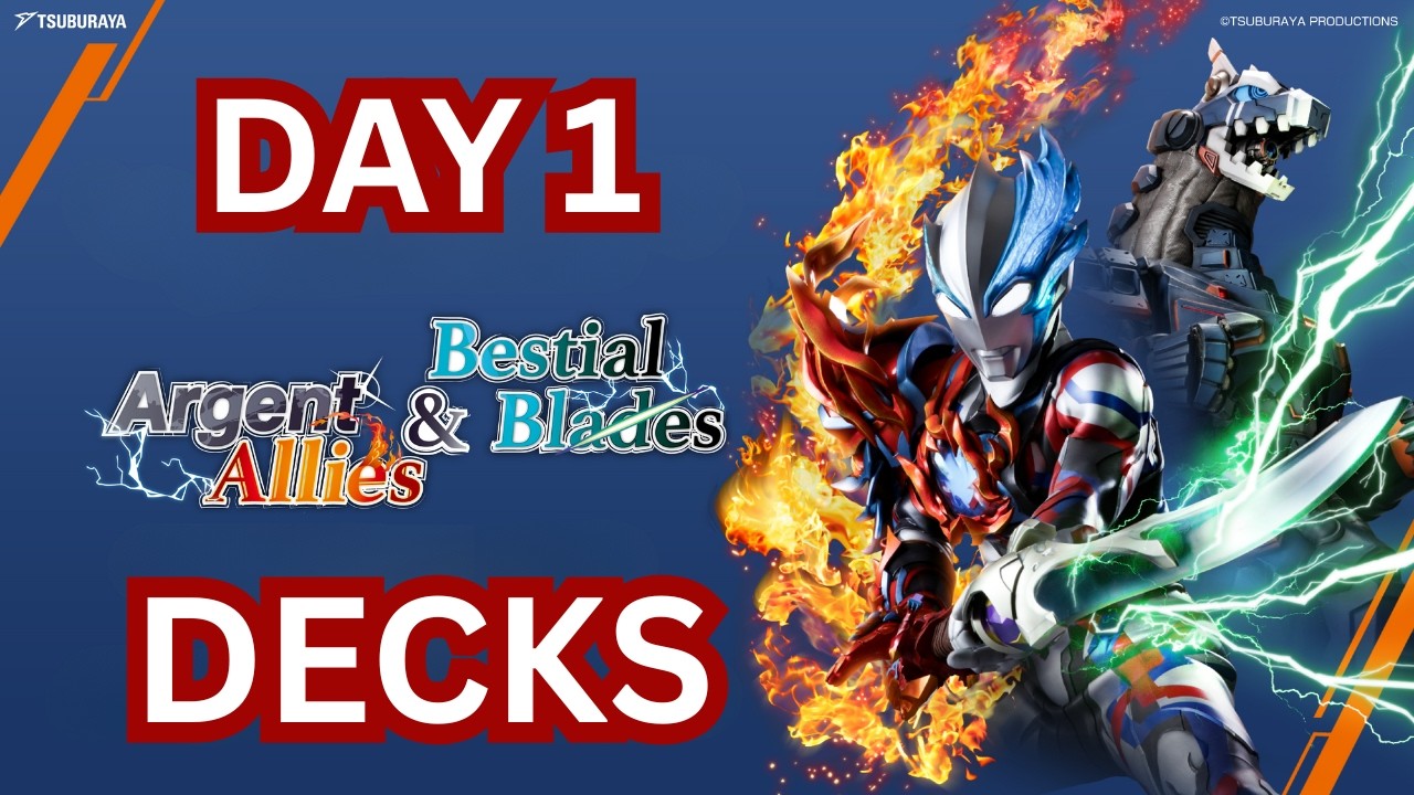 We made EVERY new deck from the newest Ultraman Card Game Set