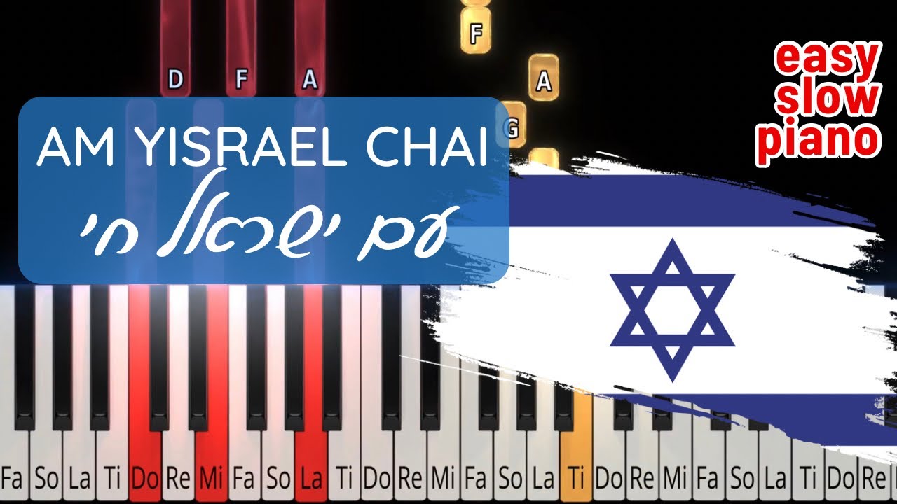 Am Israel Chai  עם ישראל חי tutorial with chords. Shlomo Carlebach