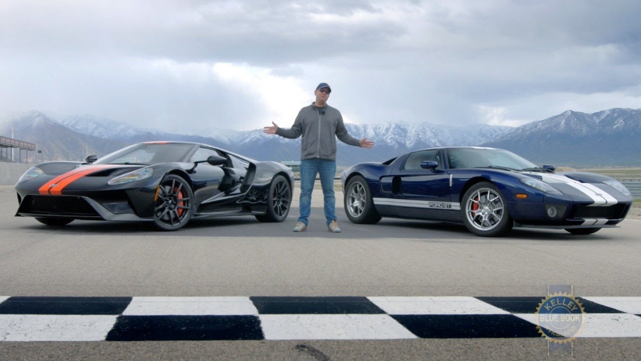 2017 Ford GT vs. 2005 Ford GT