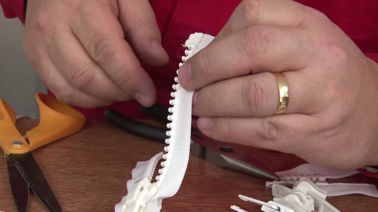Укорачивание и фиксация молний. Часть 4. Подробное объяснение молний