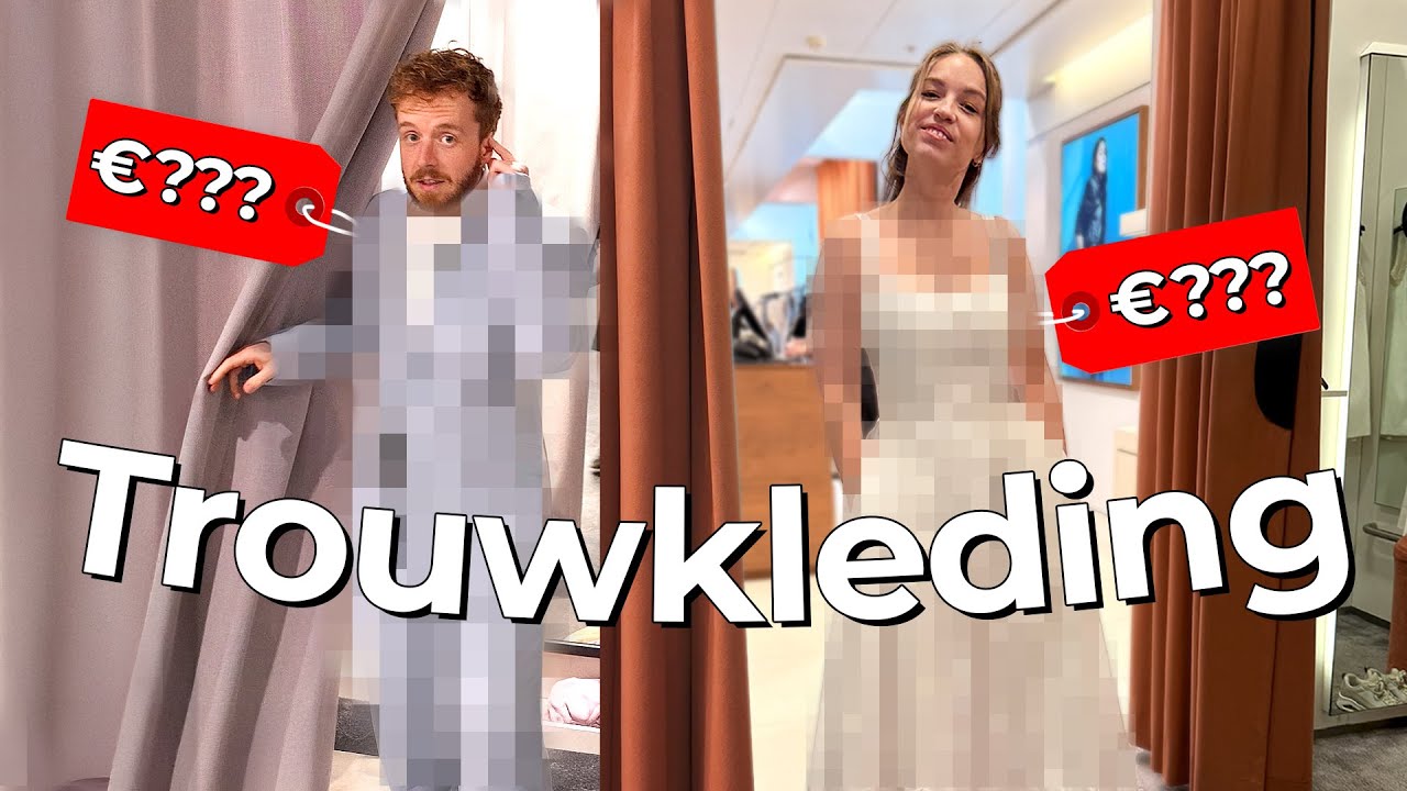 Onze TROUWKLEDING voor onze BUDGET Bruiloft! 💒