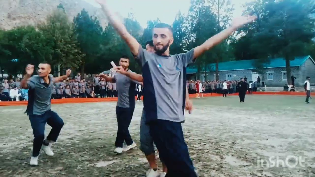 During volleyball match NLi soldiers cheer passionately