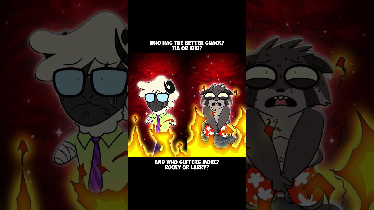 Can you save Pou Pou? COMPARISON 3 // Rocky Rakoon Animation Meme 
