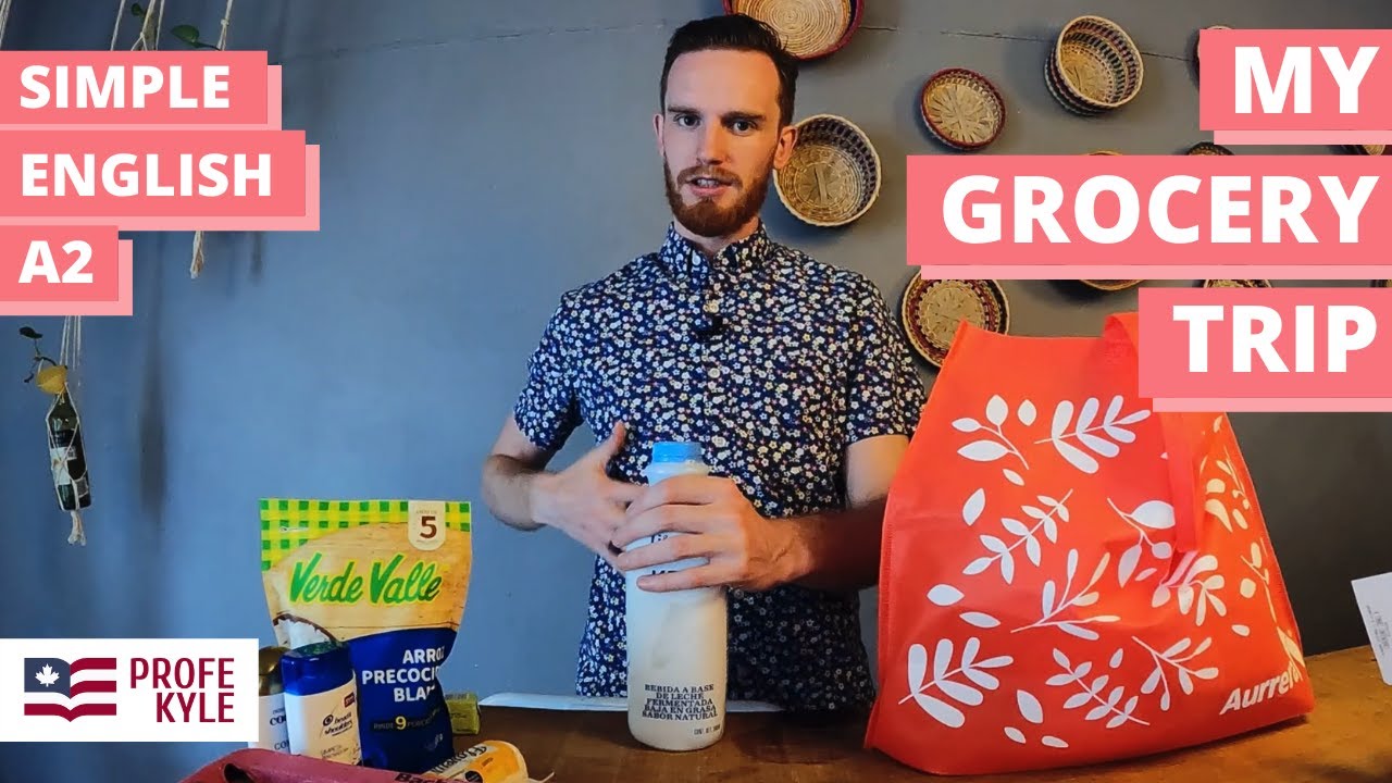 Esto Es Lo Compré en un Supermercado Mexicano (Aprende Inglés) | Profe Kyle