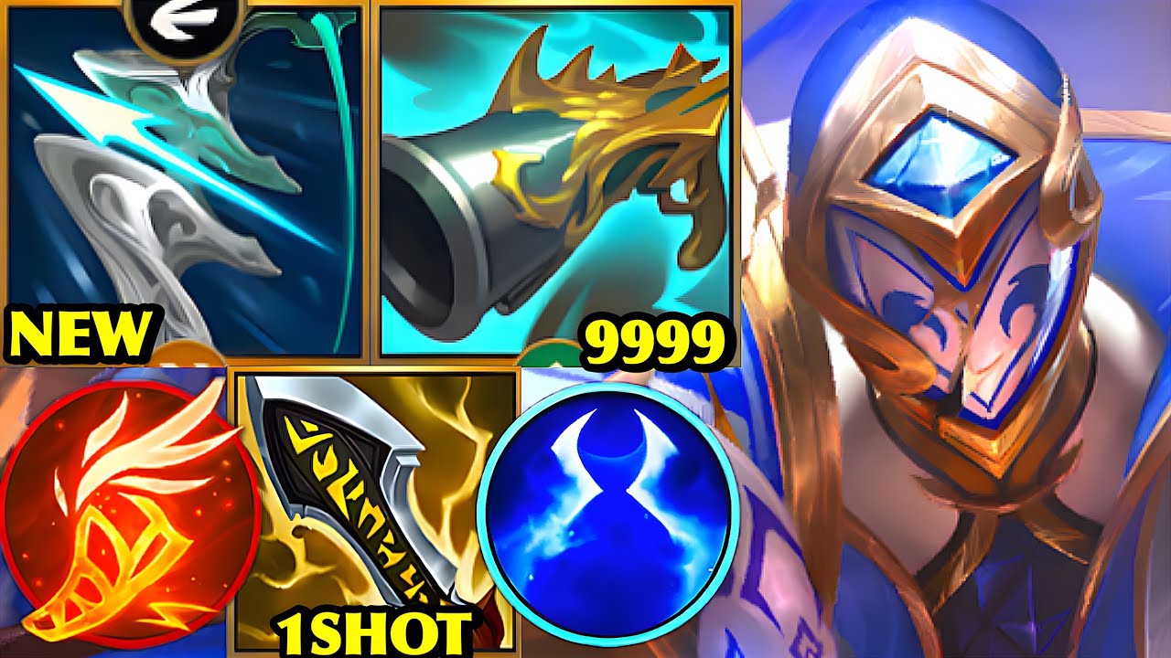 Wild Rift China Jhin ADC | NEW Galeforce JHIN Build & Runes | UNSTOPPABLE SPEED JHIN OP?!