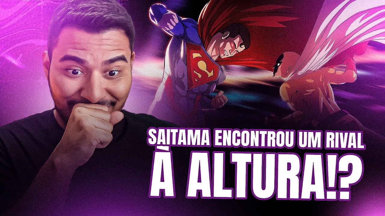 REAGINDO A SAITAMA VS SUPERMAN FULL FIGHT Fan Animation | OPM | DC