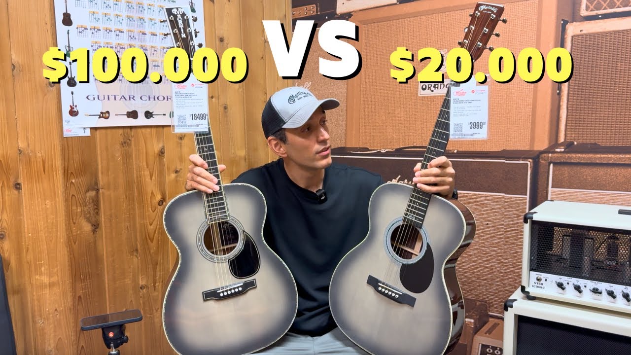 Violão de 20.000 x violão de 100.000. A série limitada do John Mayer!