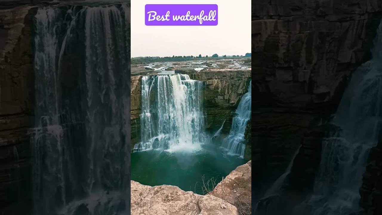 #best #bestwaterfalls #purwafalls |best waterfall with stunning canyons| 🌊🌊💦💦   #yts #waterfall