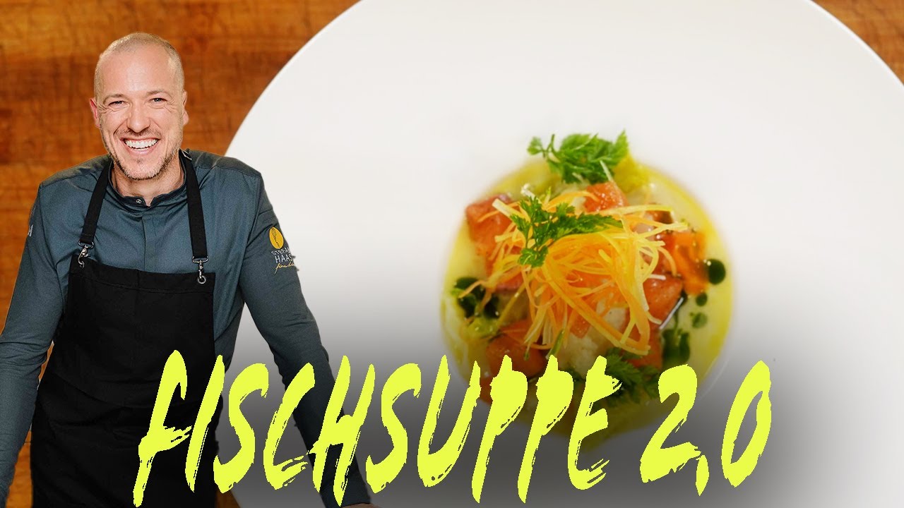 Cremige Saiblingssuppe mit Gemüse & Fischwürfeln | Einfaches Rezept für die perfekte Vorspeise