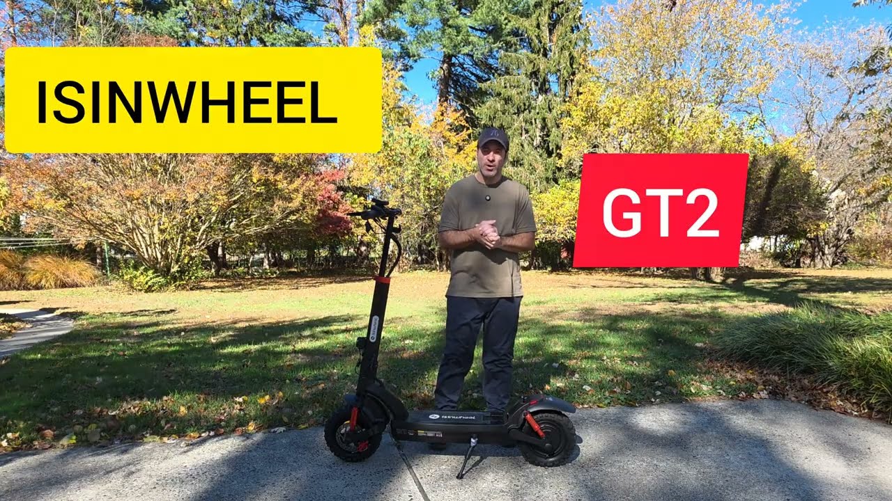 ISINWHEEL GT2 E-SCOOTER REVIEW / BLACK FRIDAY  #isinwheelgt2 #escooter #blackfriday #blackfridaygift