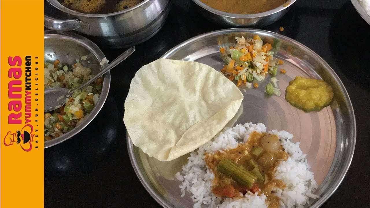 சுவையான மதிய உணவு வகைகள் | Full Meals Preparation