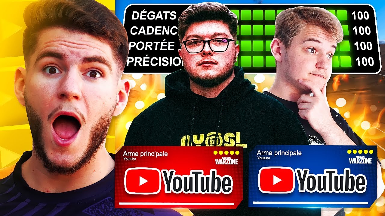 ⭐ Je teste les armes des YouTubers ! #1