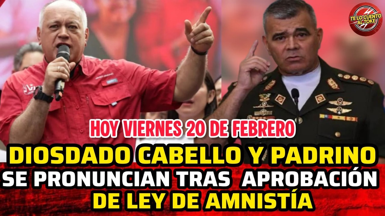 🔴GOBIERNO DE VENEZUELA SE PRONUNCIA TRAS APROBACIÓN DËY  DE AMNlSTÍA