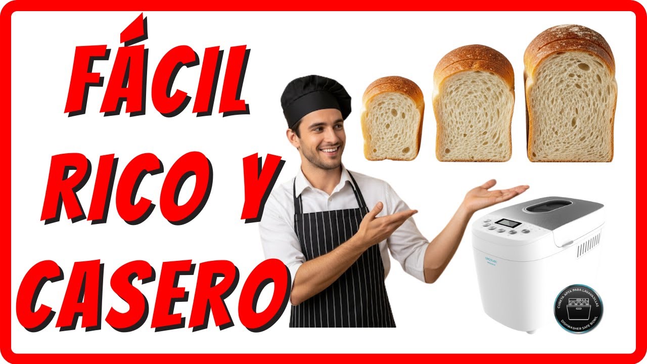Hemos probado la Panificadora 🍞‐ Cecotec Bread&Co 1500 PerfectCook. Opinión