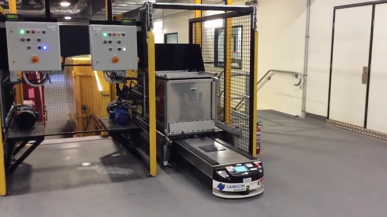 Lamson AGV Trolley Washer