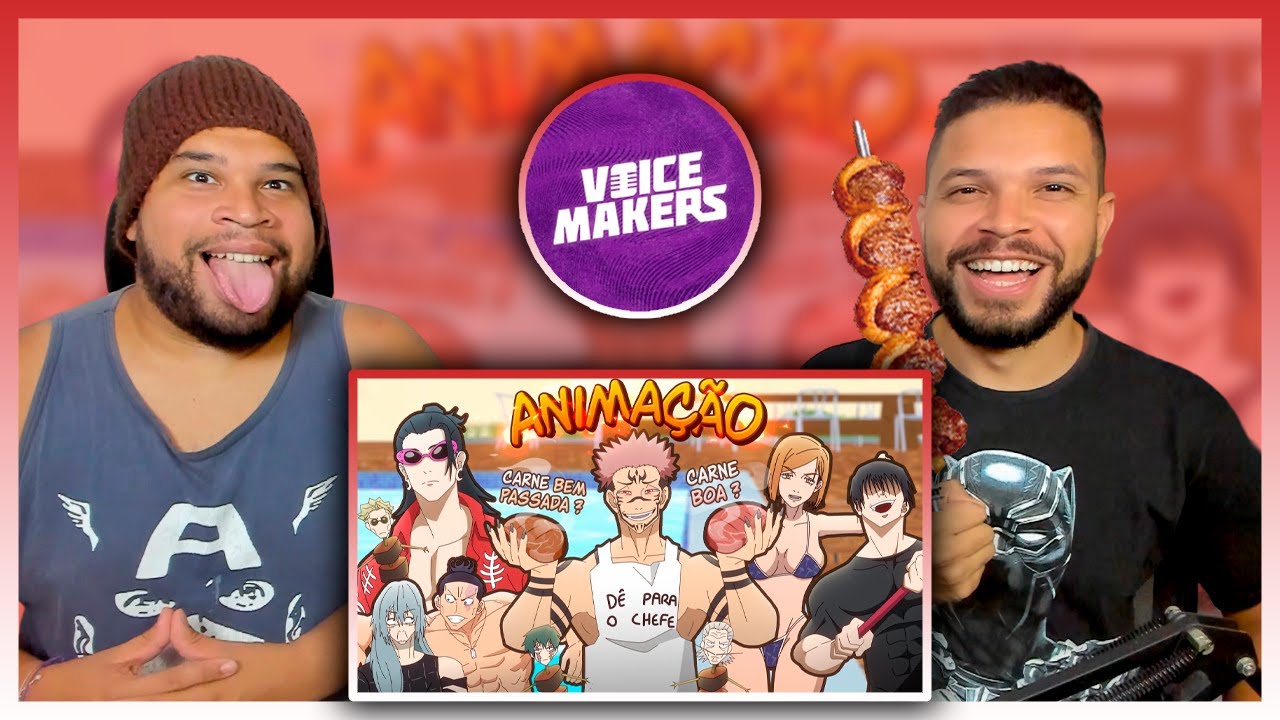 CHURRASCO DE DOMINGO DO SUKUNA | Voice Makers