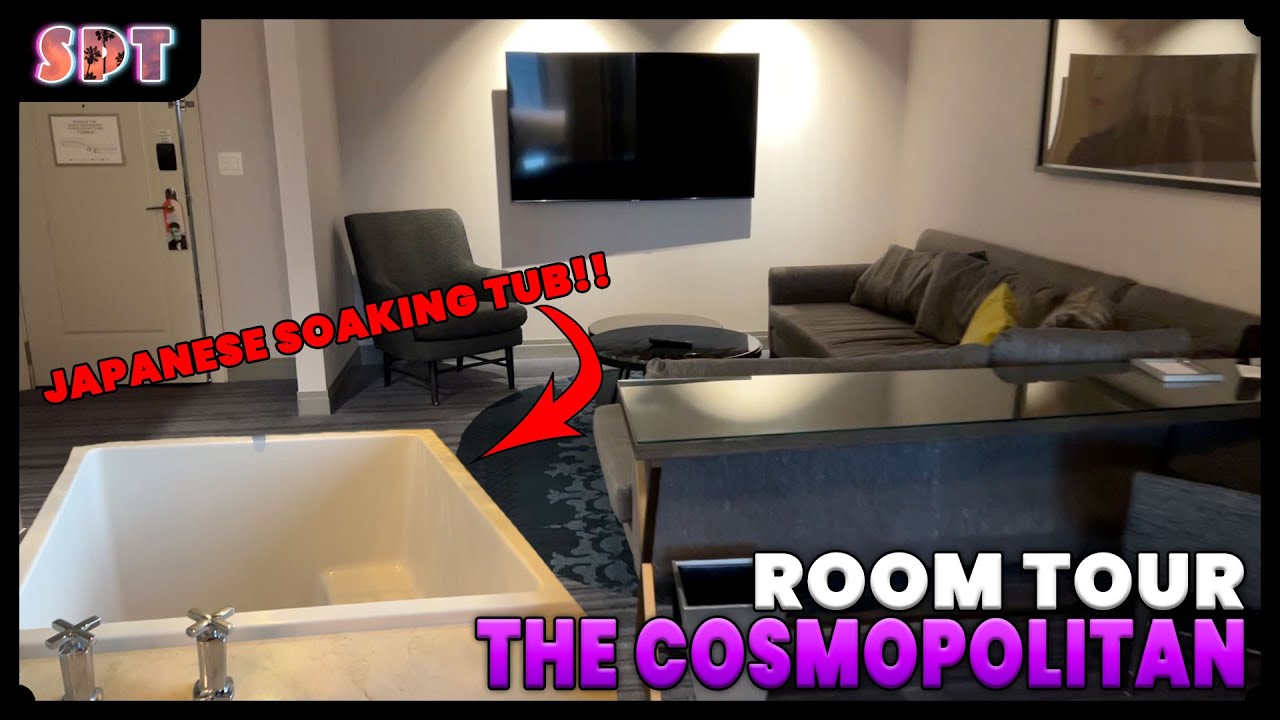 Экскурсия по апартаментам с одной спальней The Cosmopolitan Las Vegas Terrace