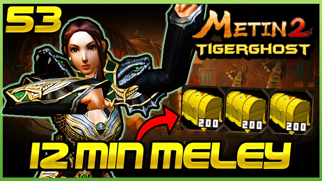 600 Meley-Truhen mit 12min Runs?! Altes EQ verkauft! -  Metin2 Tigerghost [53] 🐯