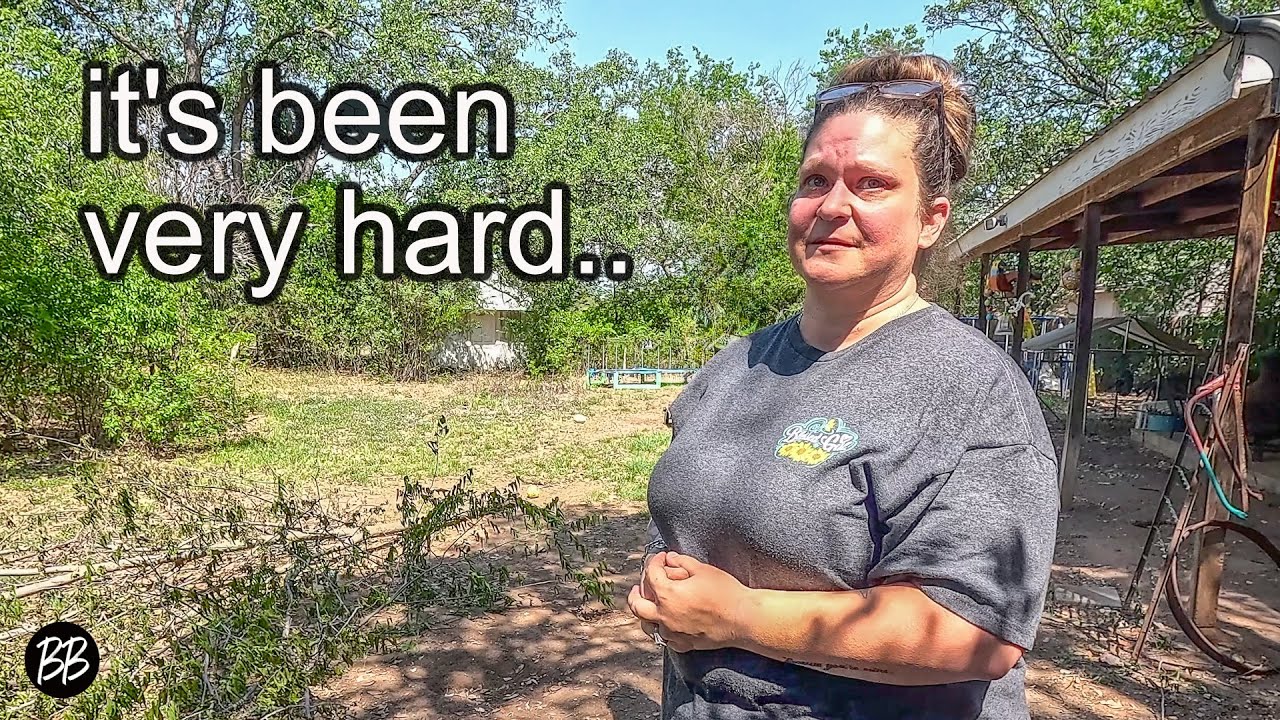 She FOUGHT to HOLD BACK the TEARS on this EMOTIONAL Yard Transformation
