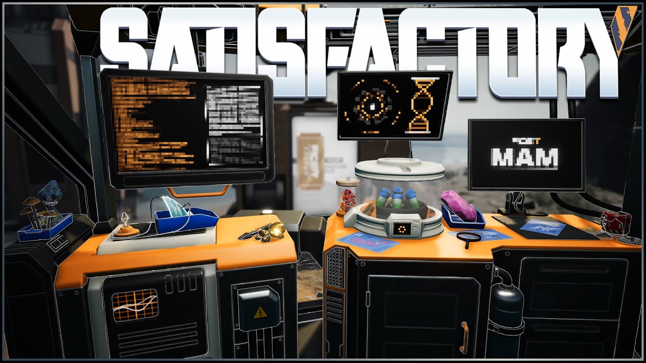 ВСЁ о магазине MAM и Awesome в Satisfactory 1.1