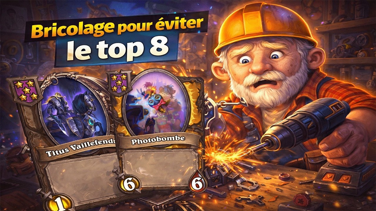 ON BRICOLE POUR ÉVITER LE TOP 8 - Top 3 EU BG
