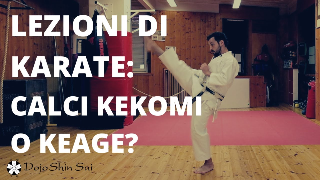 Lezioni di Karate: la differenza tra kekomi e keage