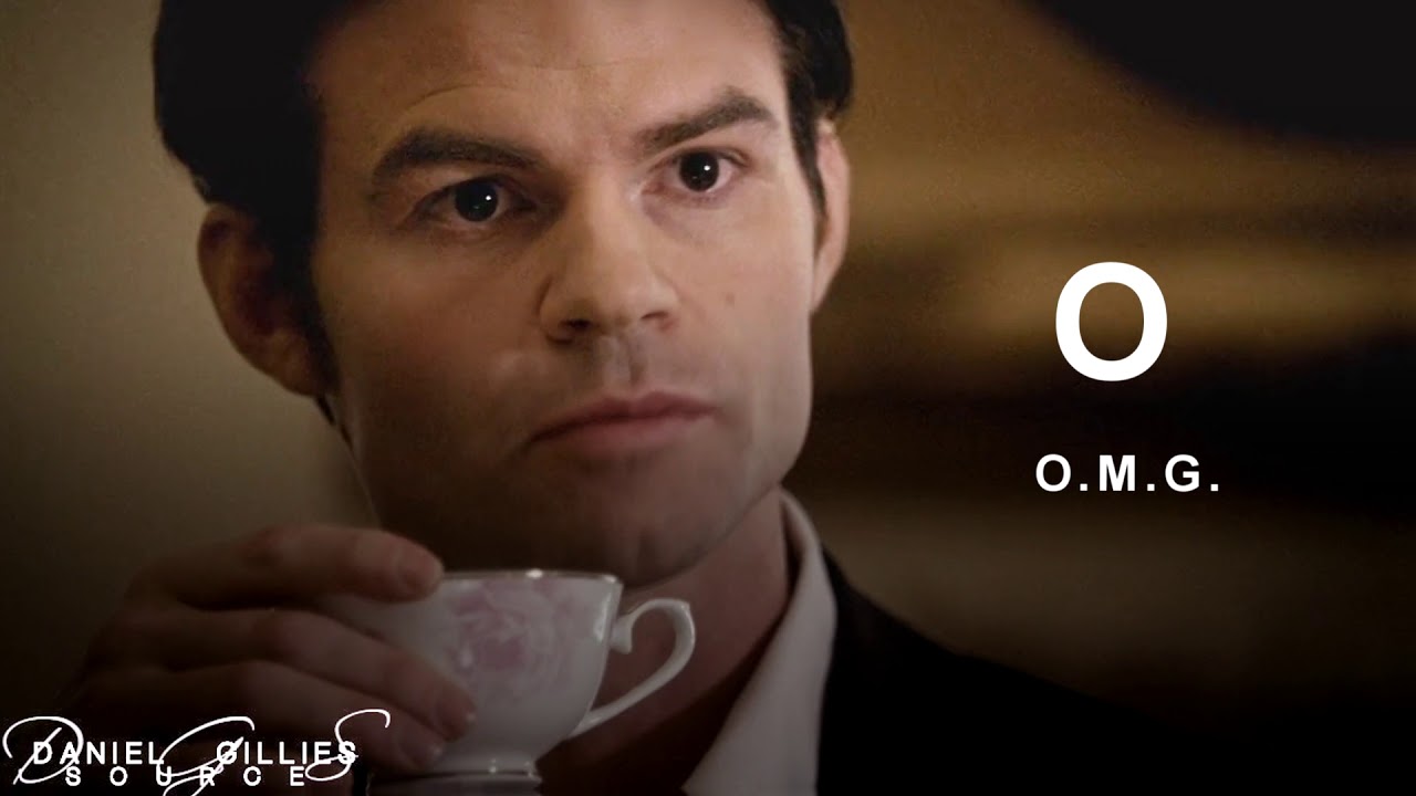 Learn the alphabet with Elijah Mikaelson | Daniel Gillies Source