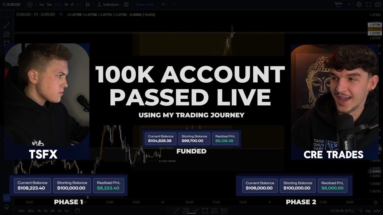 WE PASSED A 100k CHALLENGE LIVE - Ft. TSFX