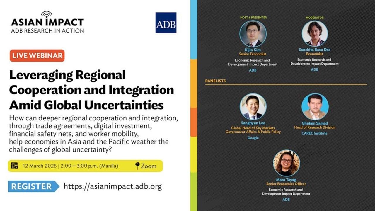 Вебинар Asian Impact 110: Использование регионального сотрудничества и интеграции в условиях глоб...