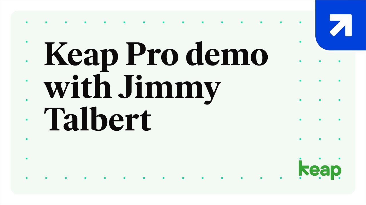Keap Pro Demo with Jimmy Talbert