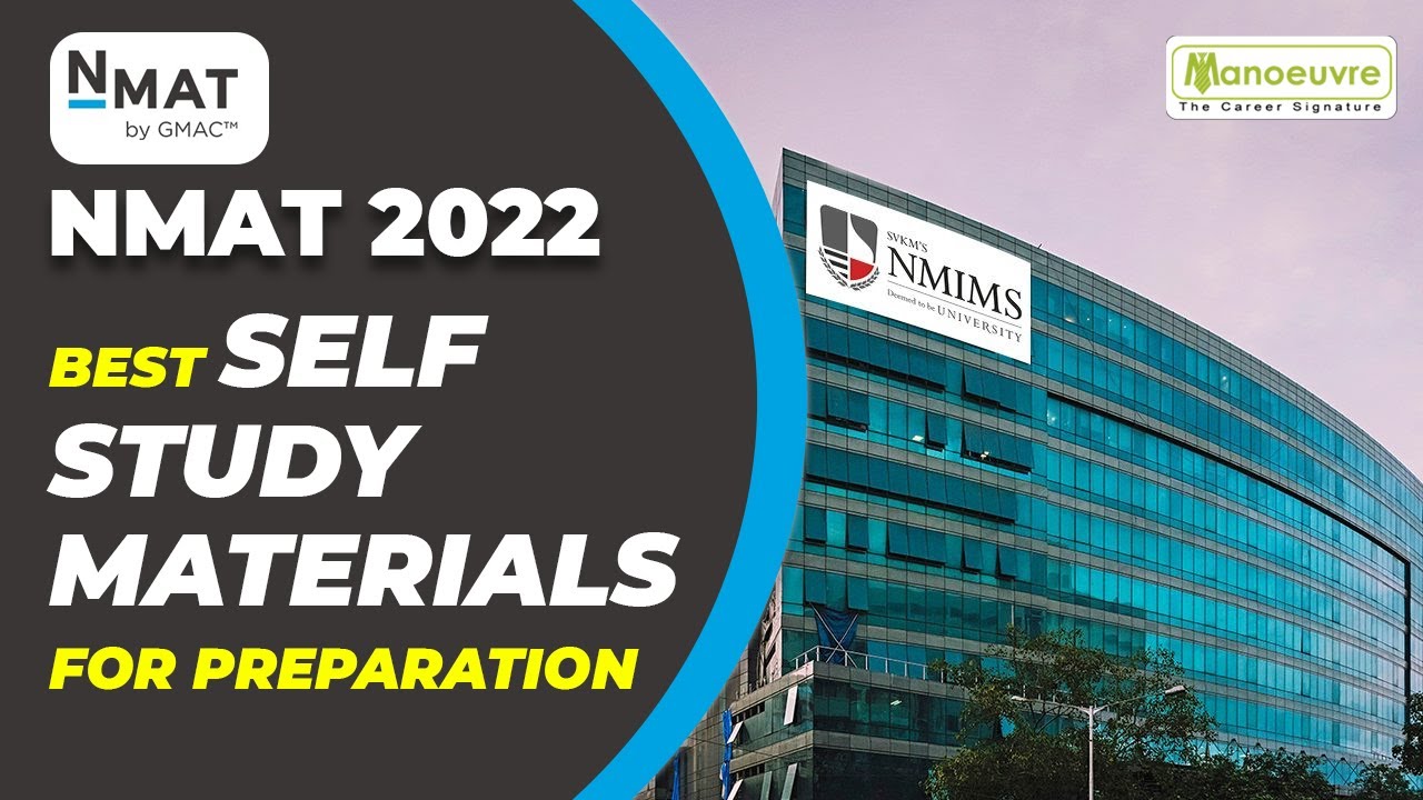 NMAT (NMIMS) 2022 - Best Self Study Materials For Preparation | Must Watch