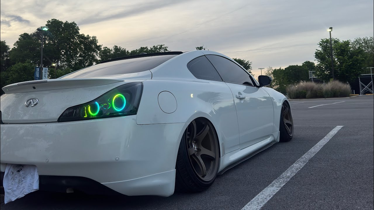 Infiniti G37 Becomes “Fake Low!” | Airtekk and Airlift Air Suspension Reveal