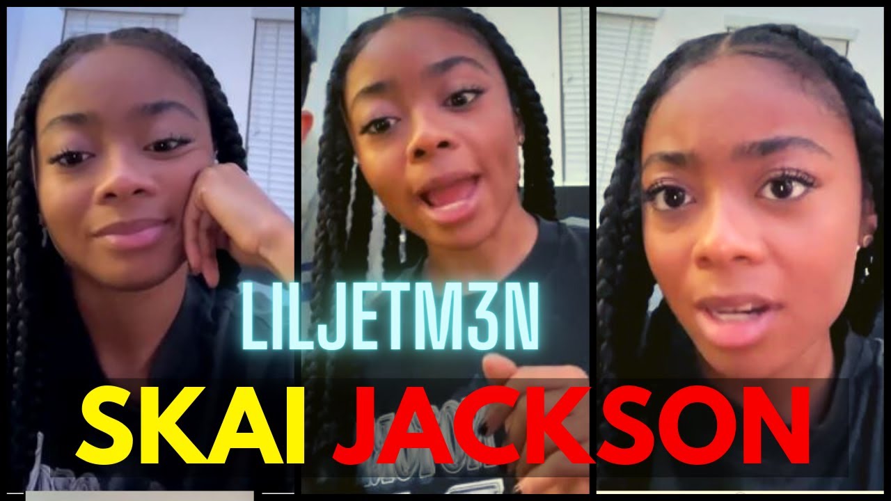 Skai Jackson instagram live 2021 | Skai Jackson Instagram live with liljetm3n & treyfromnextdoor