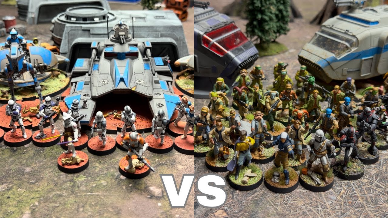 Star Wars Legion Battle Report Episode 76: 212th vs Rebels