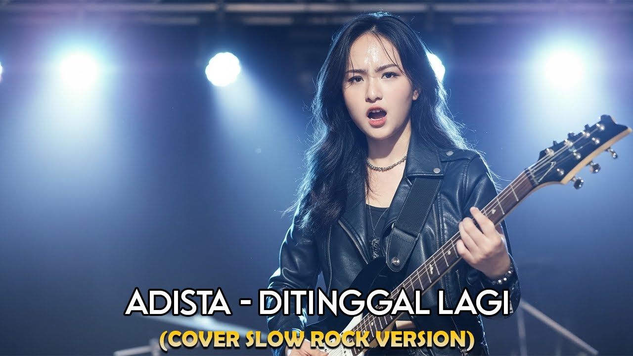 Adista – Ditinggal Lagi 🎸 Rock Version | AI Cover by Bunga Cover Music