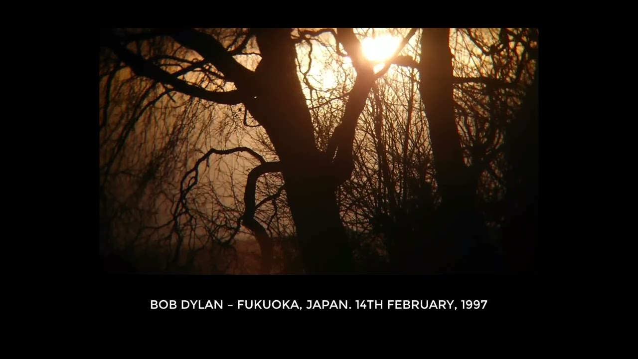 Bob Dylan — Friend of the Devil / Masters of War. 14th February, 1997. Fukuoka, Japan