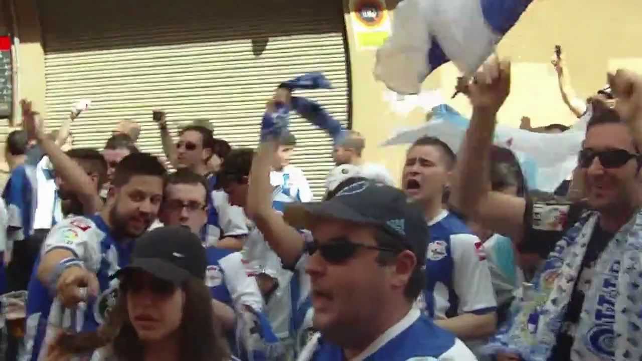 dale alegria mi corazon la hinchada del depor ya llego
