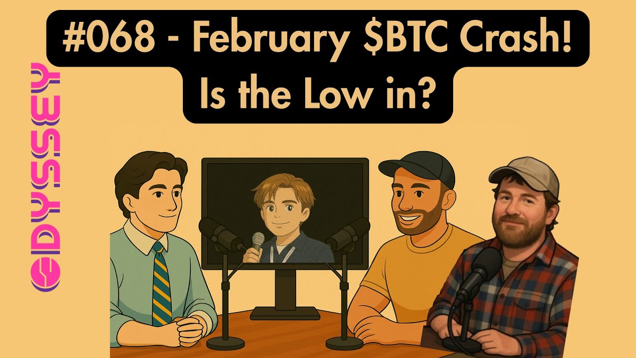 #068 - February $BTC Crash! Is the Low in? w/Danny and Juri